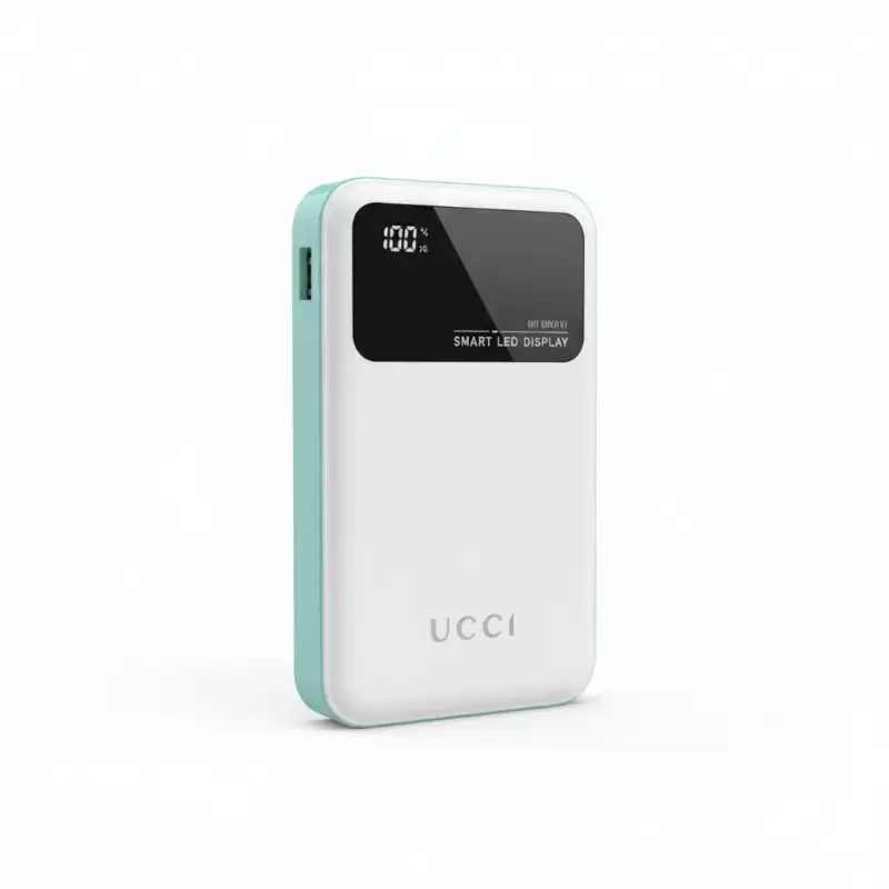 شاحن متنقل UCCI UP-24 – سعة 20000 مللي أمبير مع كيابل مدمجة وشاشة ديجيتال