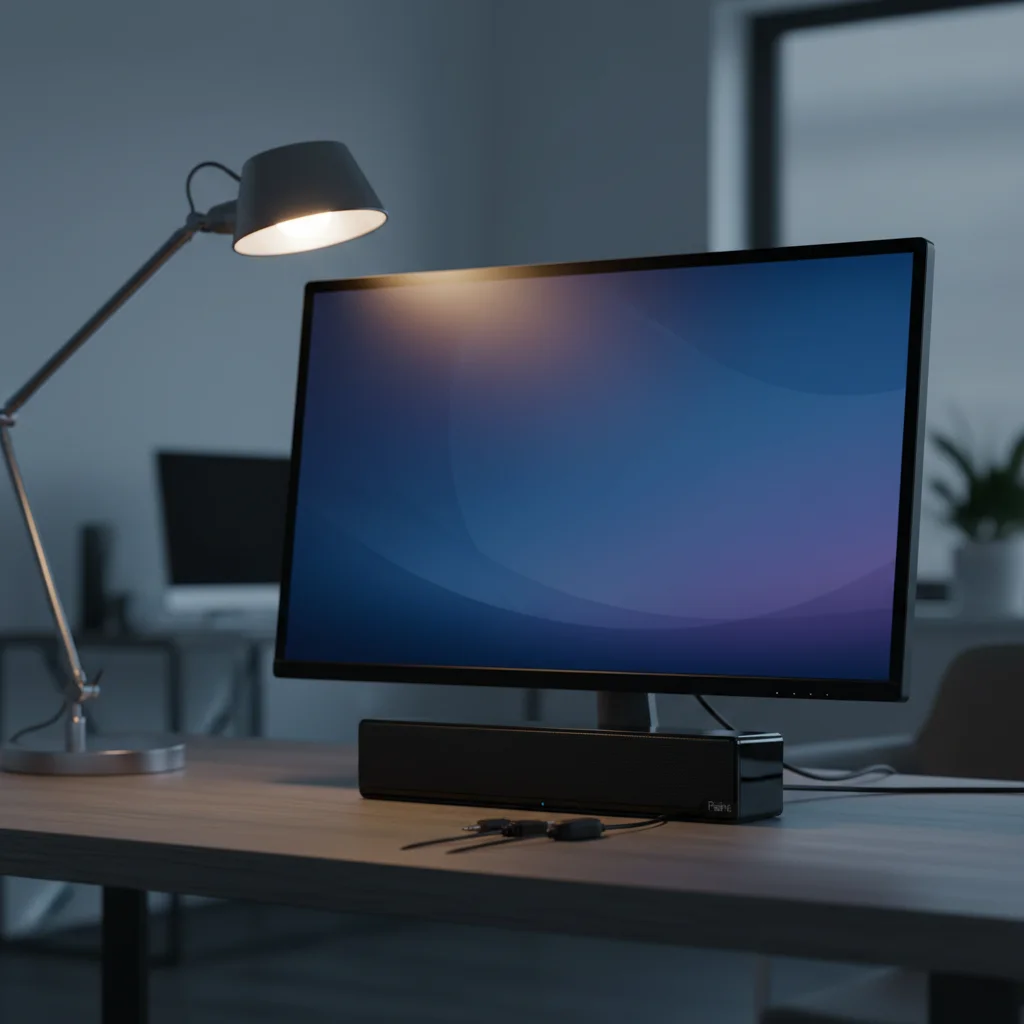 مكبر صوت PT-101 صغير عالي الجودة بمنفذ USB 2.0 – أسود